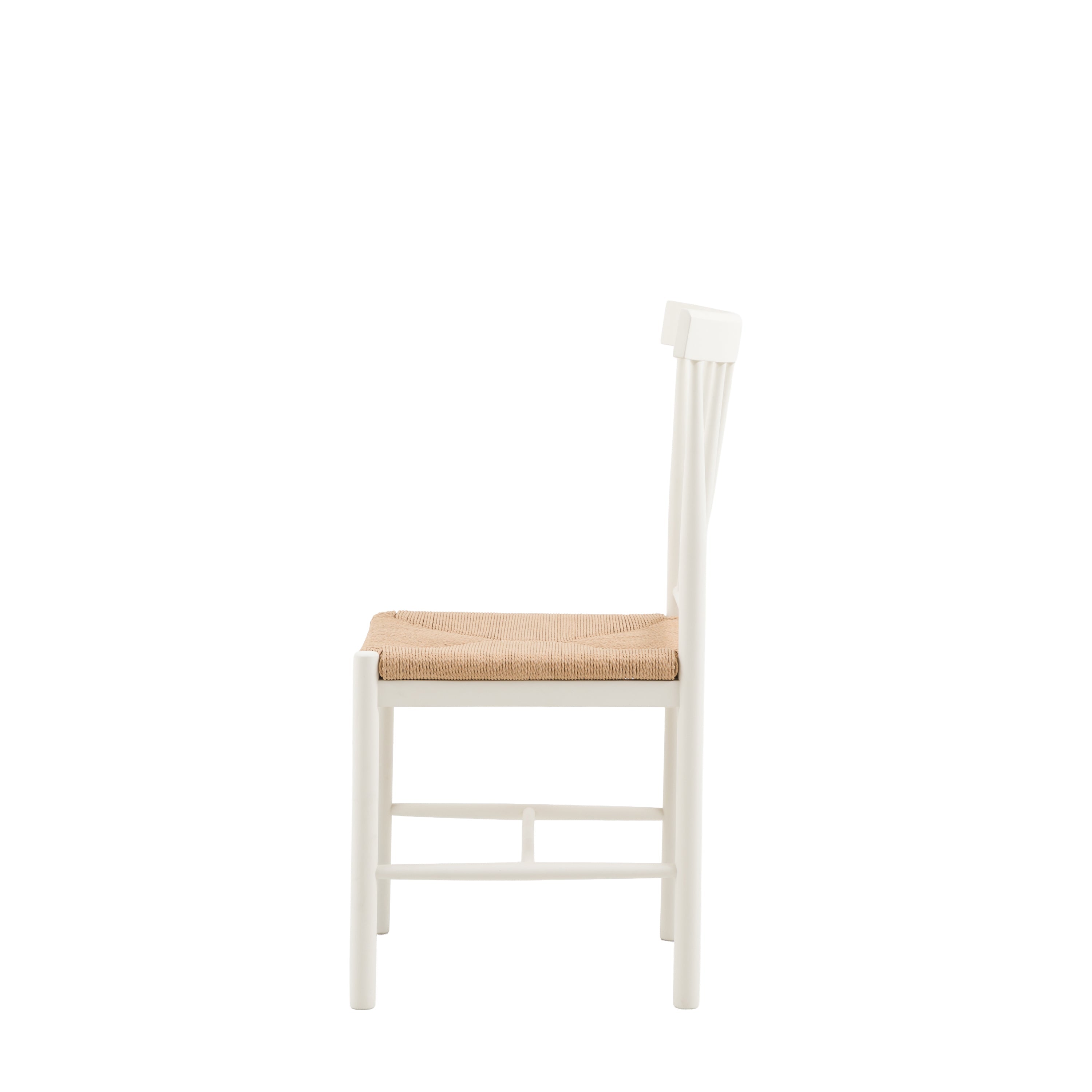 Amos Eton Dining Chair White (2pk)