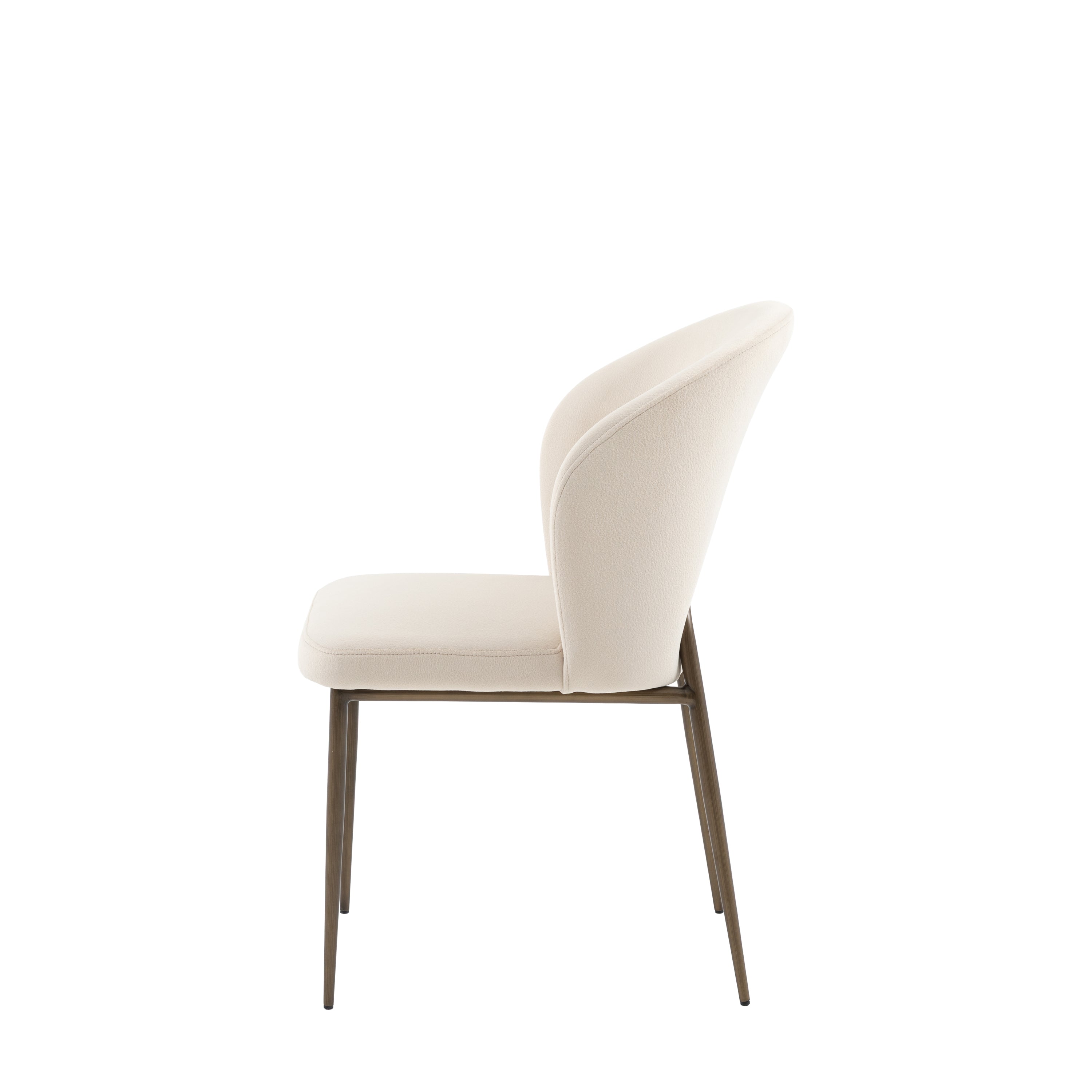 Amos Cosenza Dining Chair Vanilla (2pk)