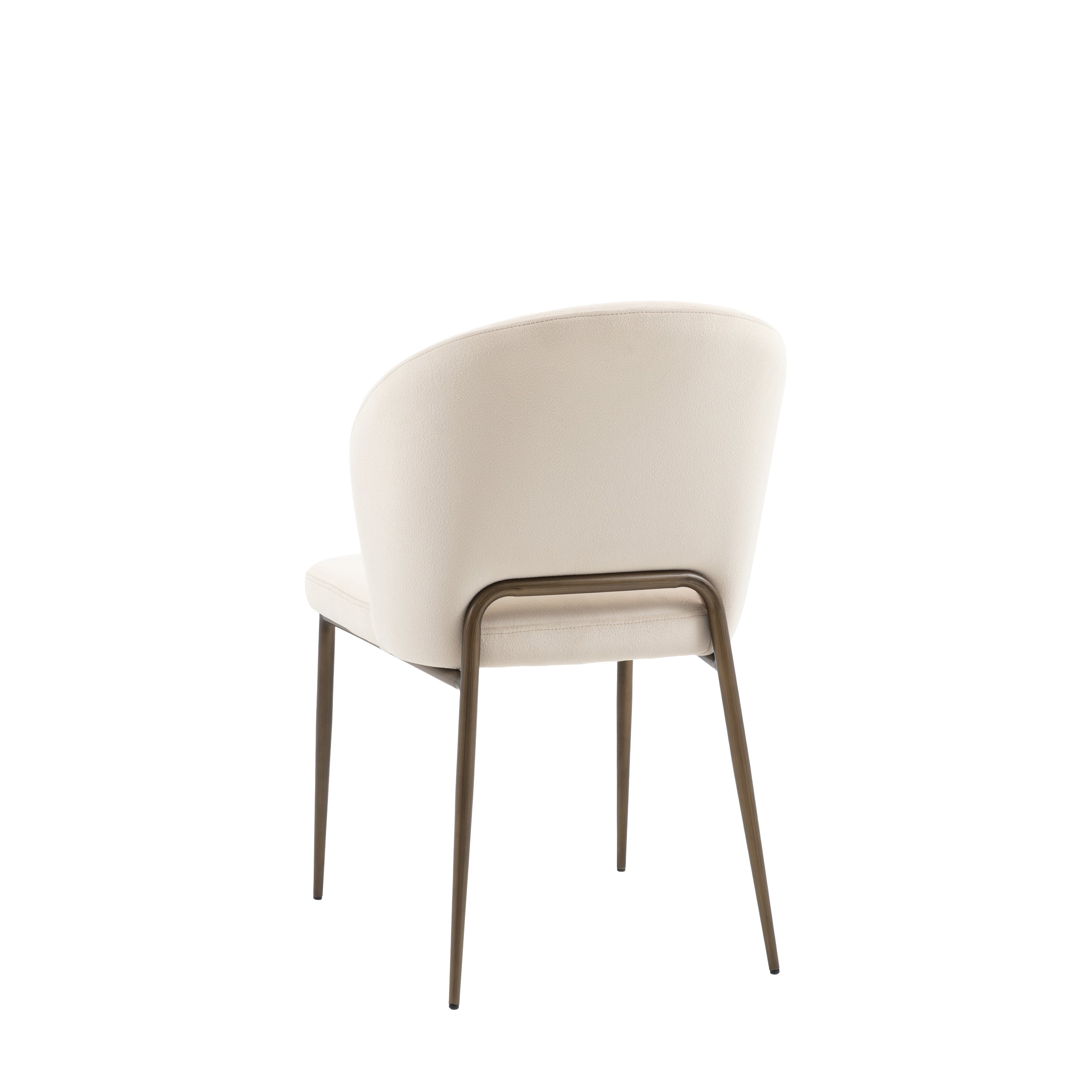 Amos Cosenza Dining Chair Vanilla (2pk)