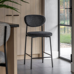 Amos Oppo Stool Charcoal (2pk)