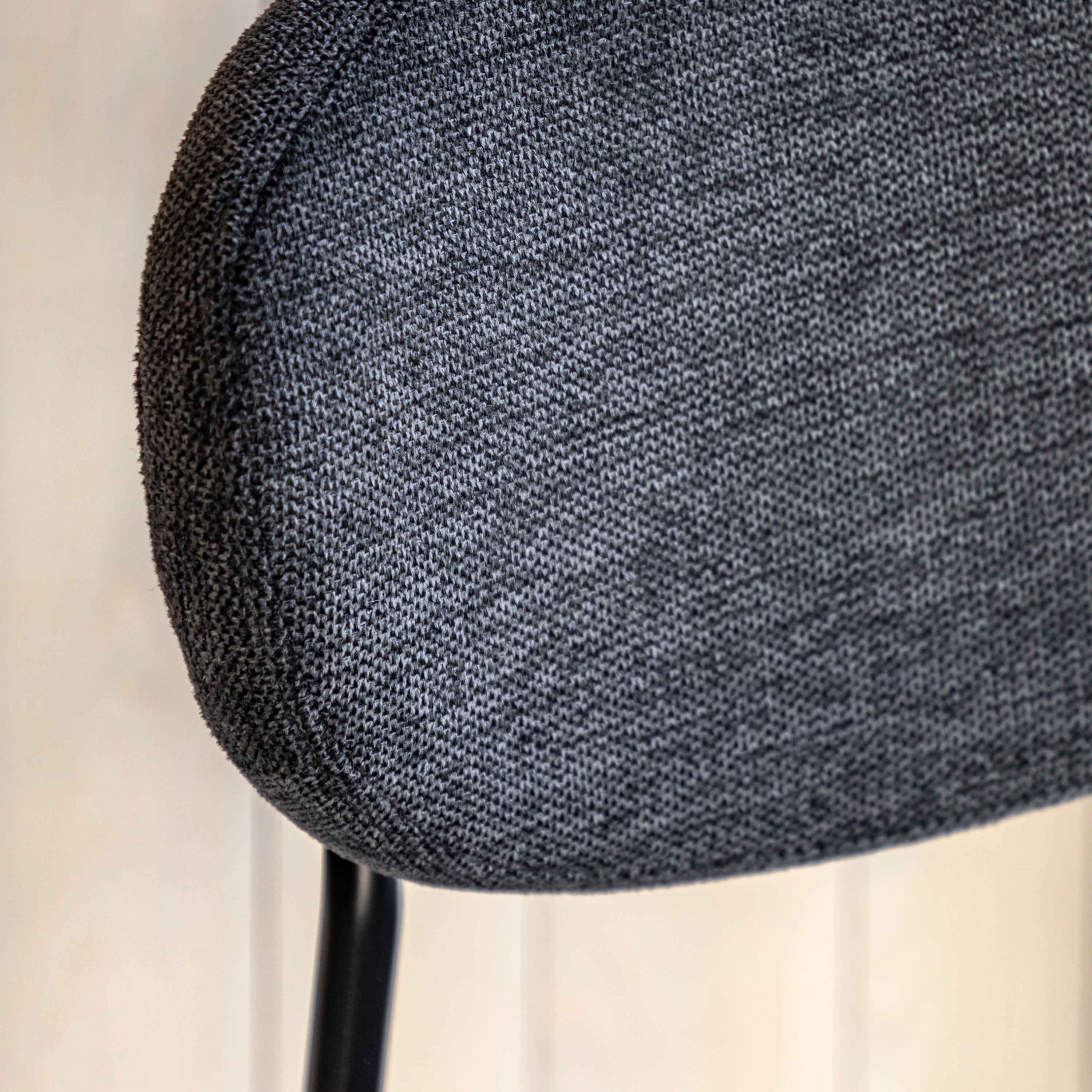 Amos Oppo Stool Charcoal (2pk)