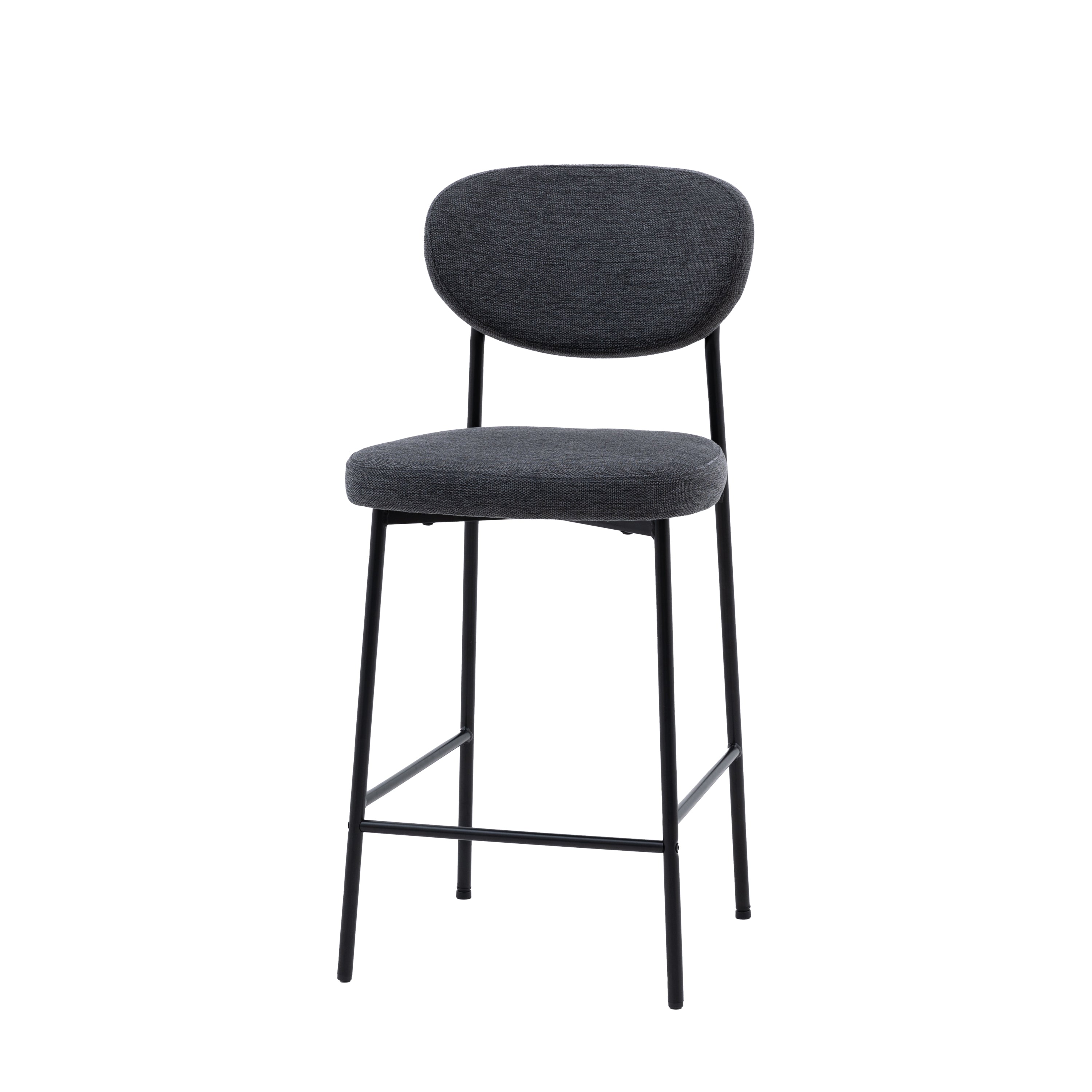 Amos Oppo Stool Charcoal (2pk)