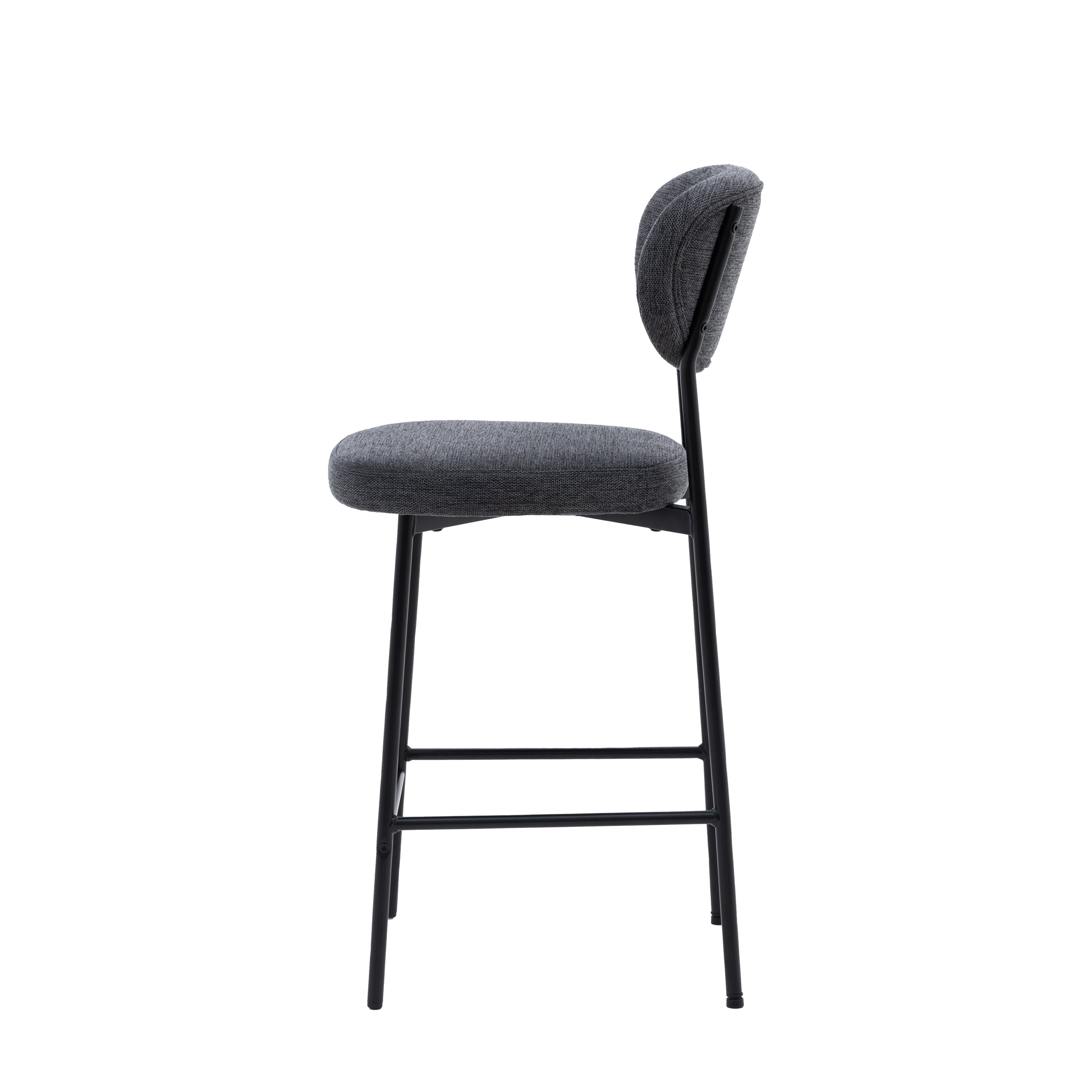 Amos Oppo Stool Charcoal (2pk)