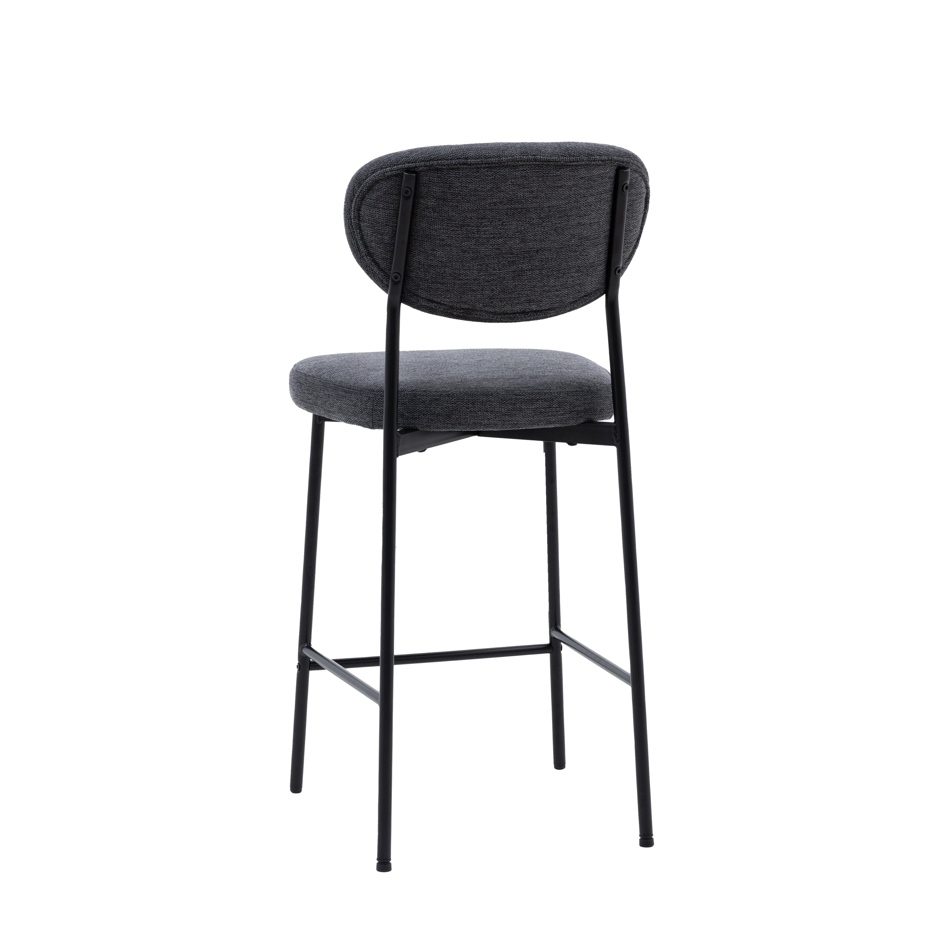 Amos Oppo Stool Charcoal (2pk)