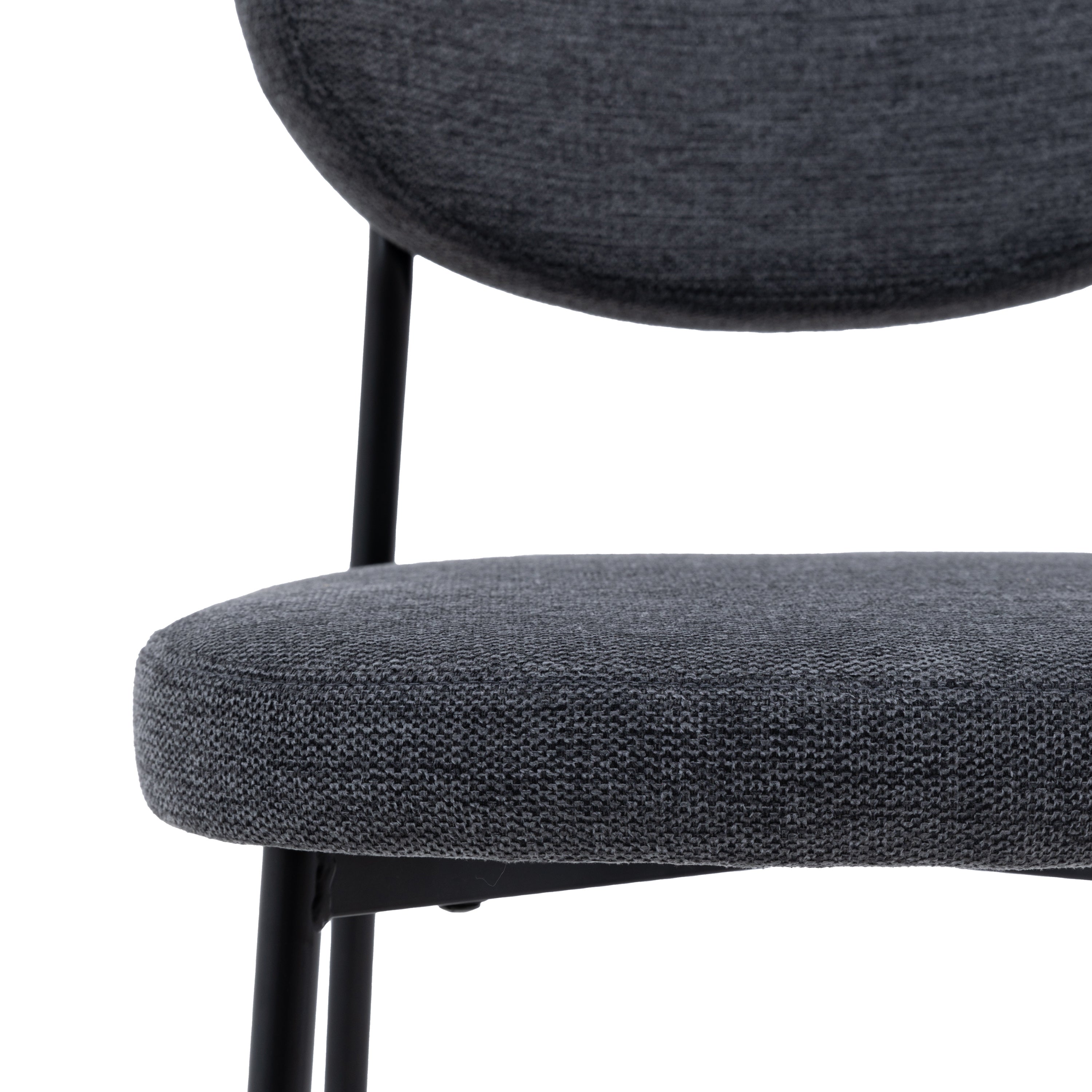 Amos Oppo Stool Charcoal (2pk)