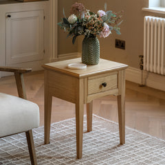 Amos Malvern 1 Drawer Side Table