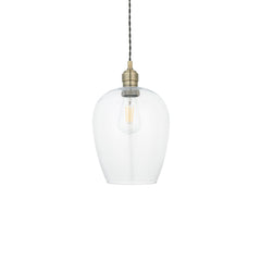 Amos Lucid Pendant Antique Brass