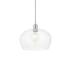 Amos Lucid Pendant Polished Nickel Medium