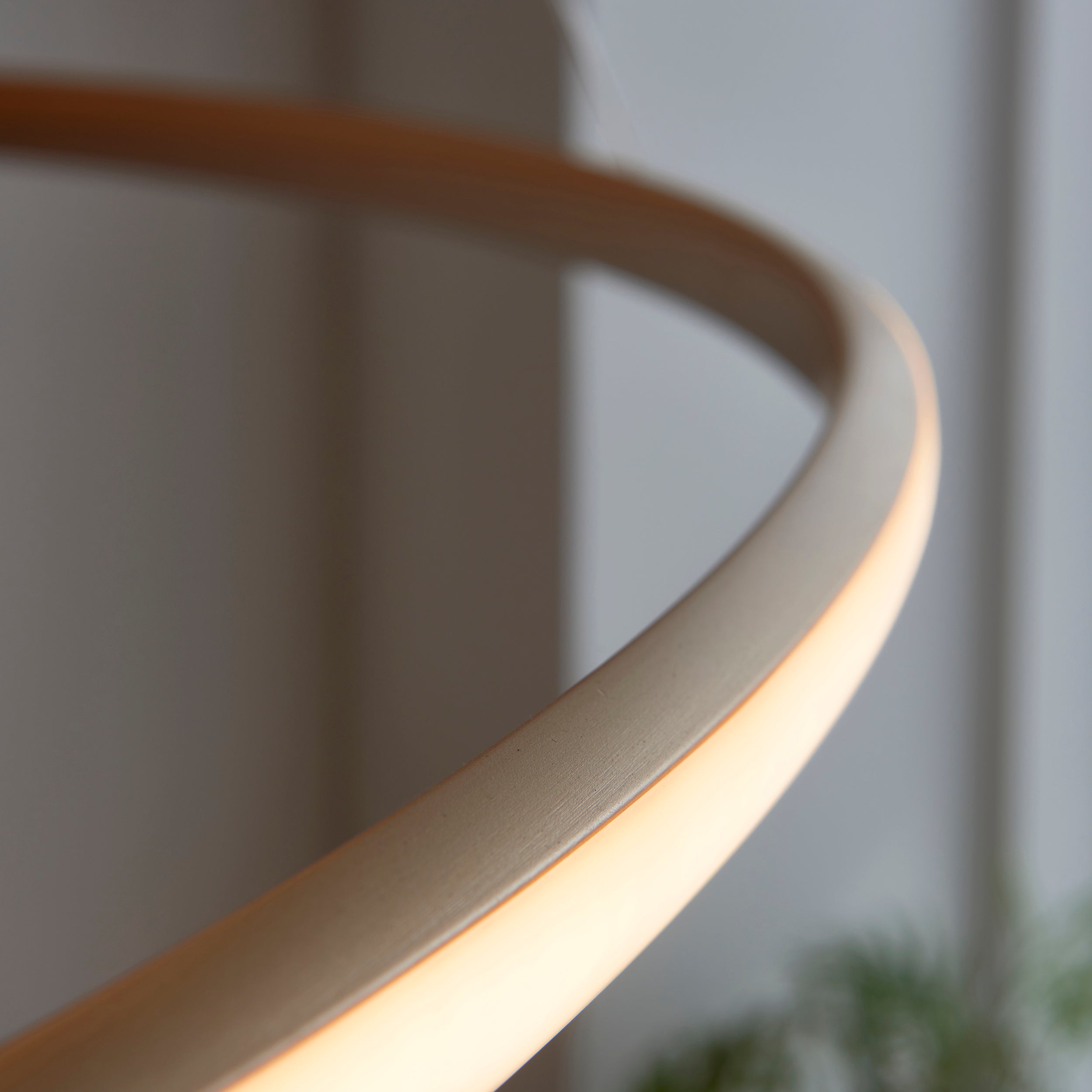 Amos Olympia B Satin Gold LED Pendant