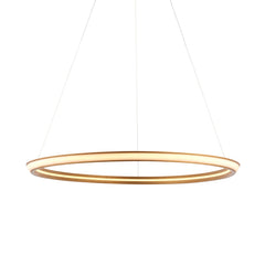 Amos Olympia D Satin Gold LED Pendant