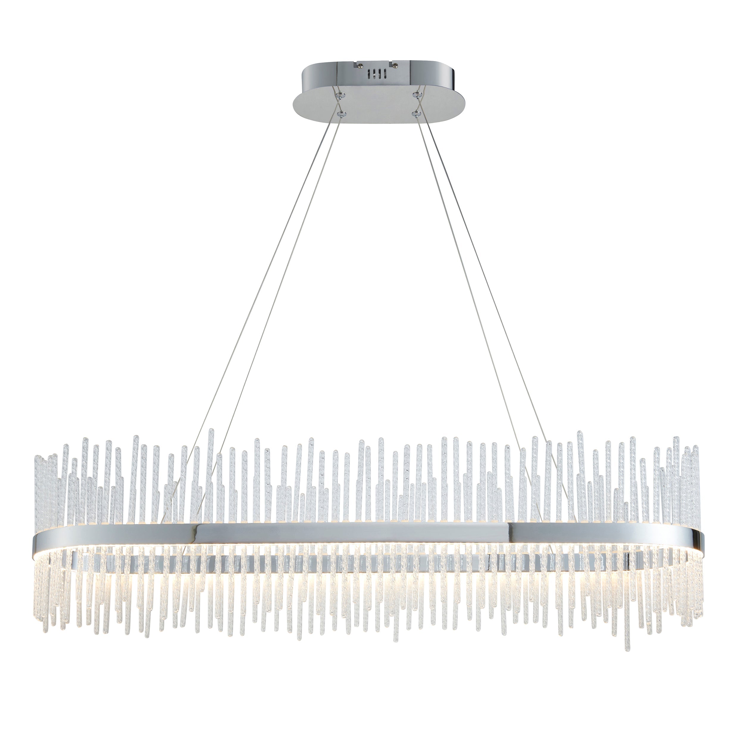 Amos Vanburgh Bar Chandelier Chrome