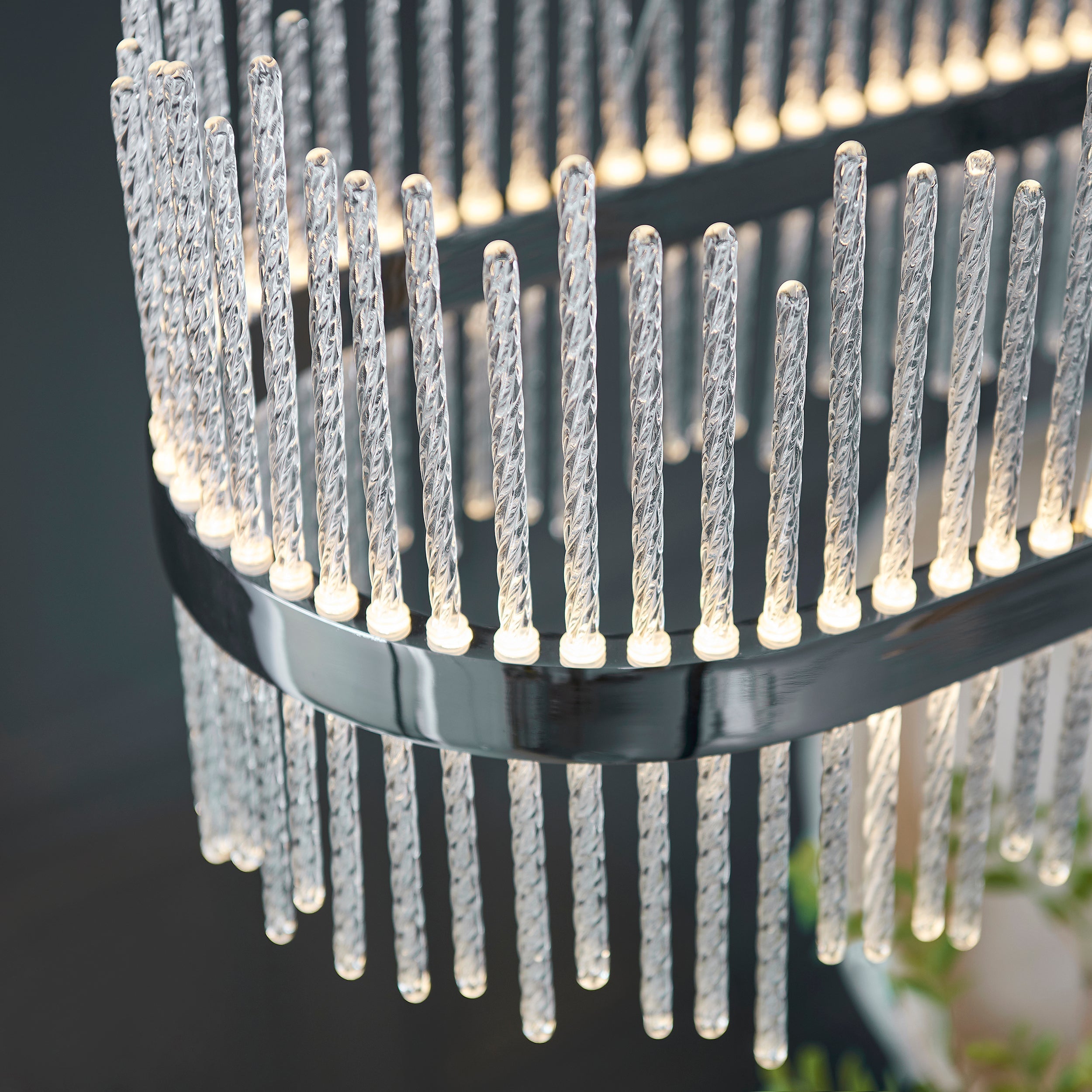 Amos Vanburgh Bar Chandelier Chrome