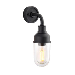 Amos Zeus Outdoor Wall Light Matt Black