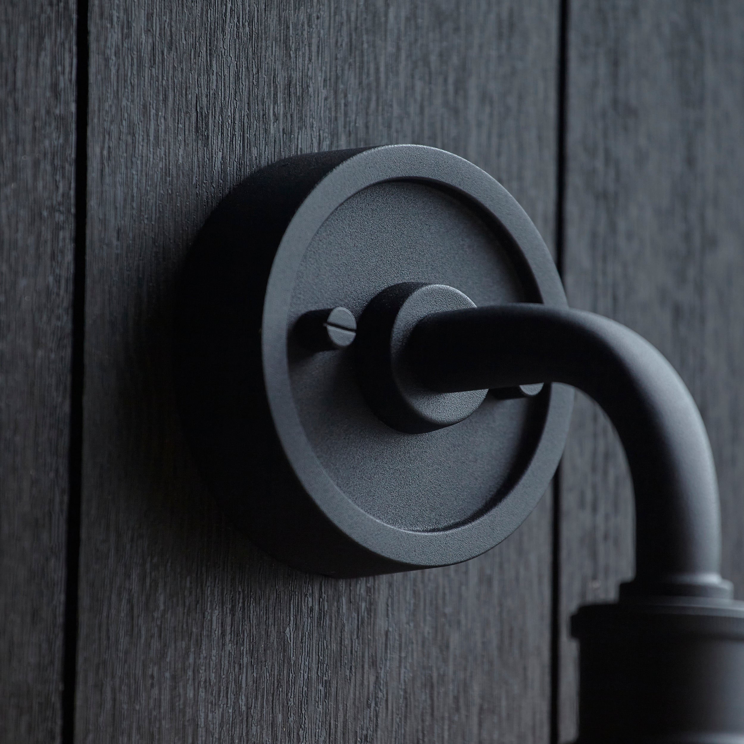 Amos Zeus Outdoor Wall Light Matt Black