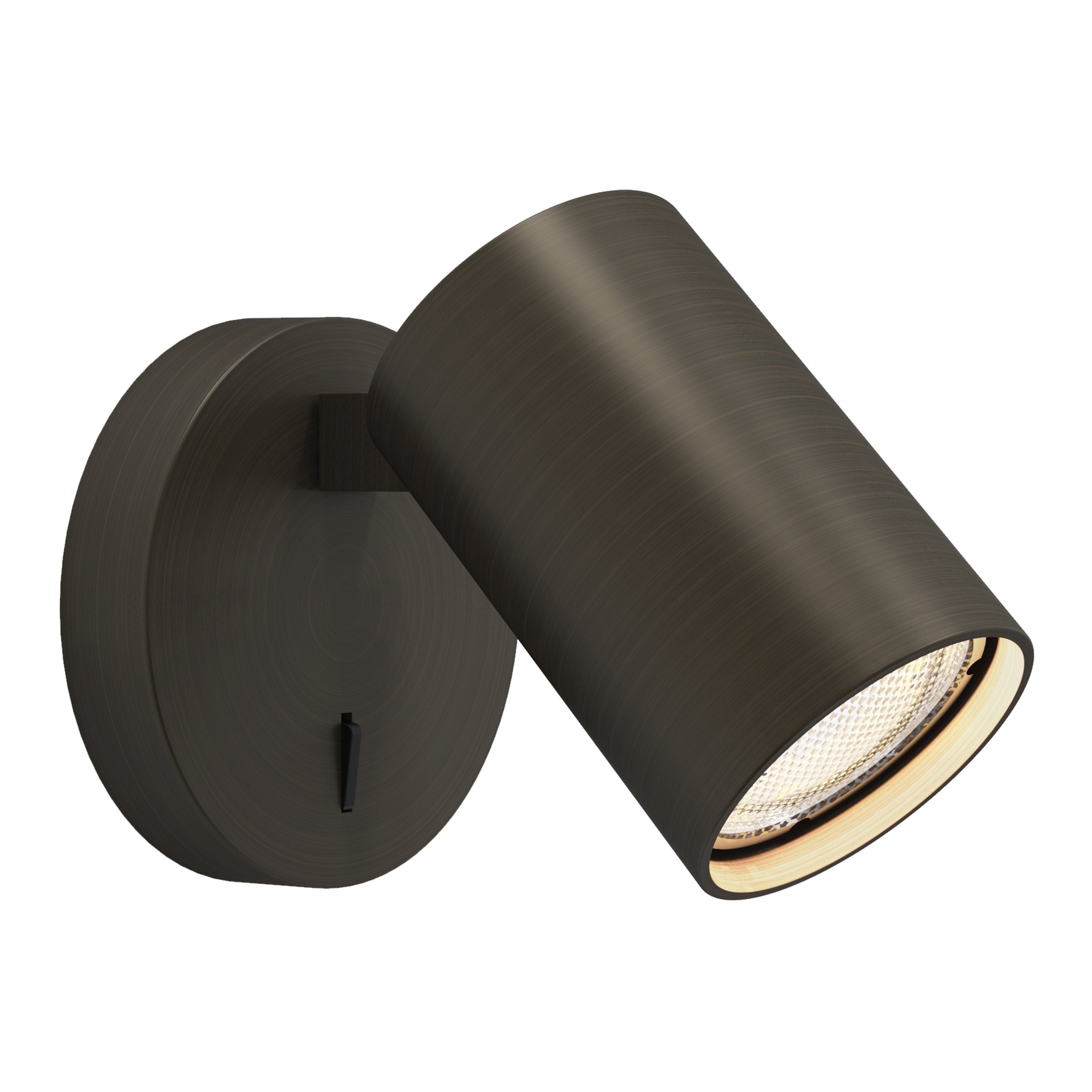 Astro Ascoli Single Switched Bronze Interior Reading Light