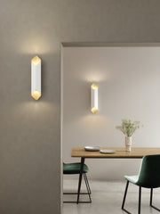 Astro Ako 600 Phase Matt White/Gold Interior Wall Light