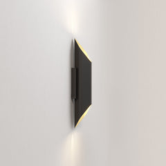 Astro Ako 420 Phase Matt Black/Gold Interior Wall Light