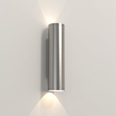 Astro Ava 300 Coastal Brushed Stainless Steel Coastal Wall Light
